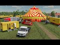 Montage du cirque pinder  500000 sur un terrain priv  farming simulator 22