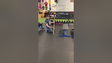 Bench T-Spine Mobilization w/Dowel
