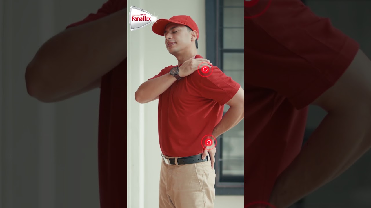 Panaflex Patch Delivery Man | Effective relief from Body Muscle Pain ENG