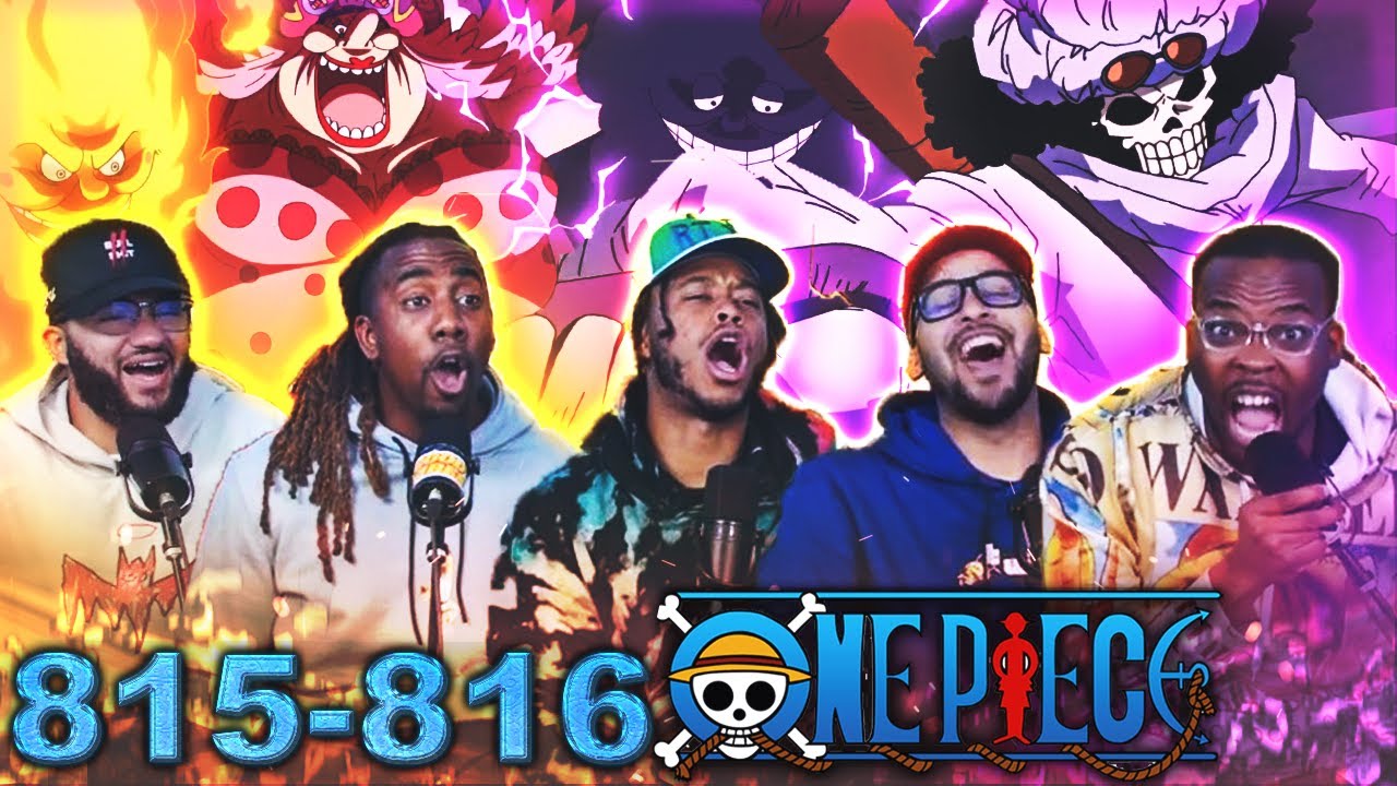 BROOK VS BIG MOM! One Piece Eps 815/816 Reaction YouTube
