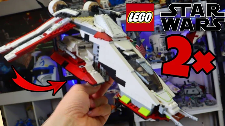 Transform your Lego Star Wars Republic Fighter Tank into an Awesome Republic Dropship