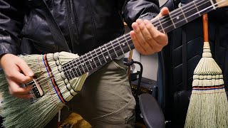 青春のエアギターをdiy再現 ほうきをギターに魔改造してみた となりのカインズさん