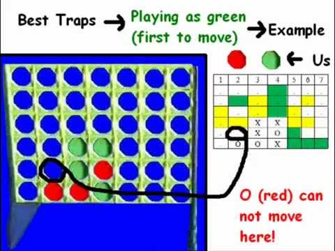 How To Play Connect Four Best Traps Youtube