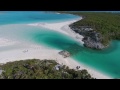 The Waterslide at Shroud Cay, Exuma Bahamas