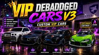 VIP Custom Debadged Cars V3 | FiveM GTA 5 Car Pack | Unbranded Fivem Cars