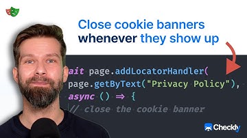 New in Playwright end-to-end testing: detect & close unpredictable overlays with "addLocatorHandler"