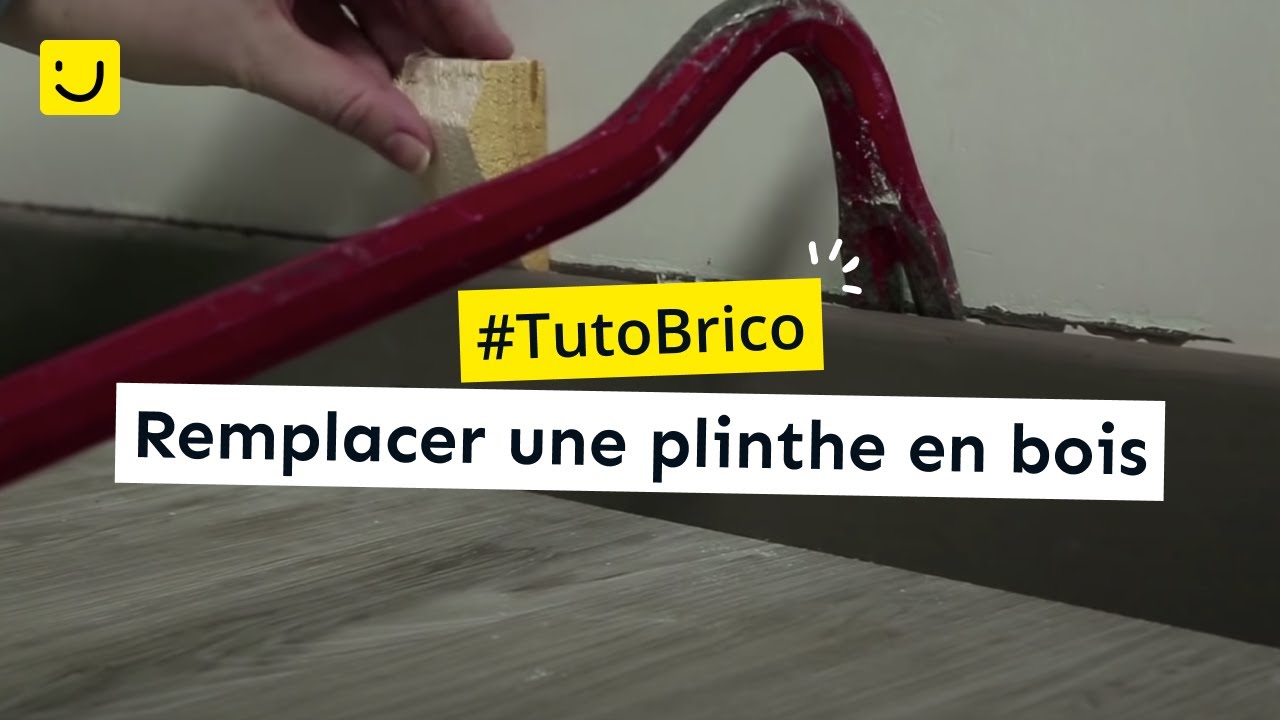 TUTO Remplacer une plinthe en bois 