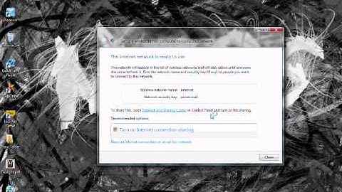 Make your Laptop a Hot Spot......& Share Your Internet Connection through ad hoc network !!!