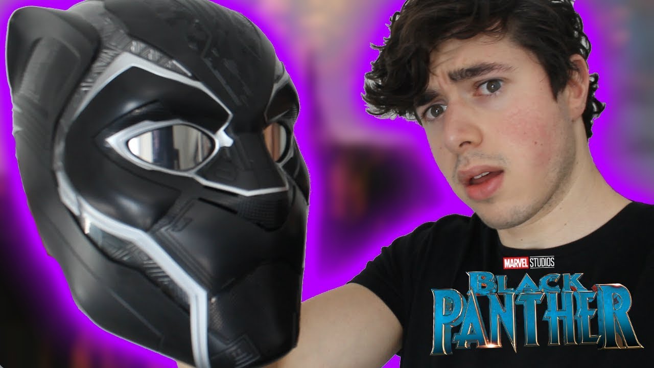 UNBOXING CASCO DE PANTERA NEGRA ( Black Panther ) - Carlos Te -