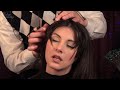 Asmr 5 hours of scalp massage lice check and hair play
