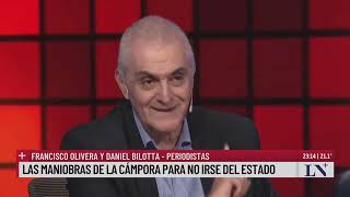 Las maniobras de La Cámpora para no irse del Estado; la columna de F. Olivera y D. Bilotta