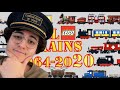 L’HISTOIRE des TRAINS LEGO ! Quels sont les meilleurs?