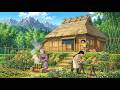 Building a Bamboo House🎋 Incredibly Harvesting, Roofing &amp; Making Furniture | Peaceful Cozy Ghibli