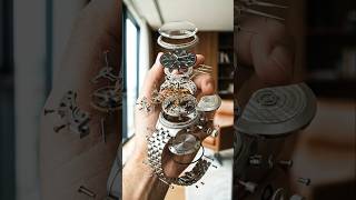 Luxury Watch Exploded View ⌚🔥 | Satisfying Engineering Animation #Shorts