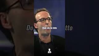 Benigni A Volte Non Si Può Scegliere Il Nostro Destino