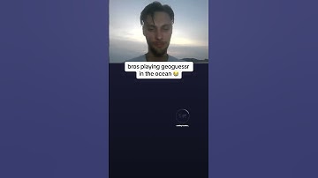 i played geoguessr in the ocean