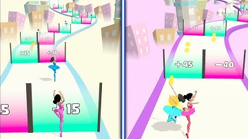 Battle Ballet 👧💃👗 All Levels Gameplay Android,ios