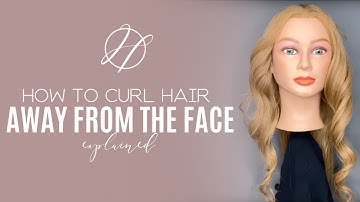How To Curl Hair Away From The Face