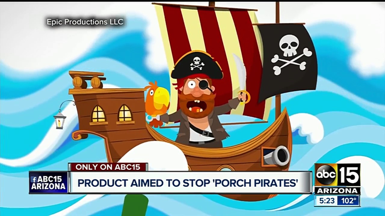 New product could help you prevent 'porch pirates' - YouTube