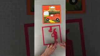 Fall Truck Shadow Box | Assembly Instruction | Made with Cricut