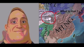 Ming A.I. becoming uncanny VS a world conquest player - EU4 meme