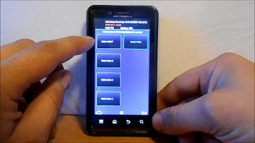How to install safe strap 3.05 on the bionic, razr maxx, or Droid 4 also added the droid 3