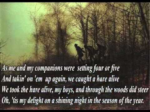 The Lincolnshire Poacher (Lyrics) - Trad.Arr.Peter.M.Adamson