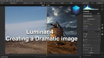 Luminar - Creating a Dramatic image