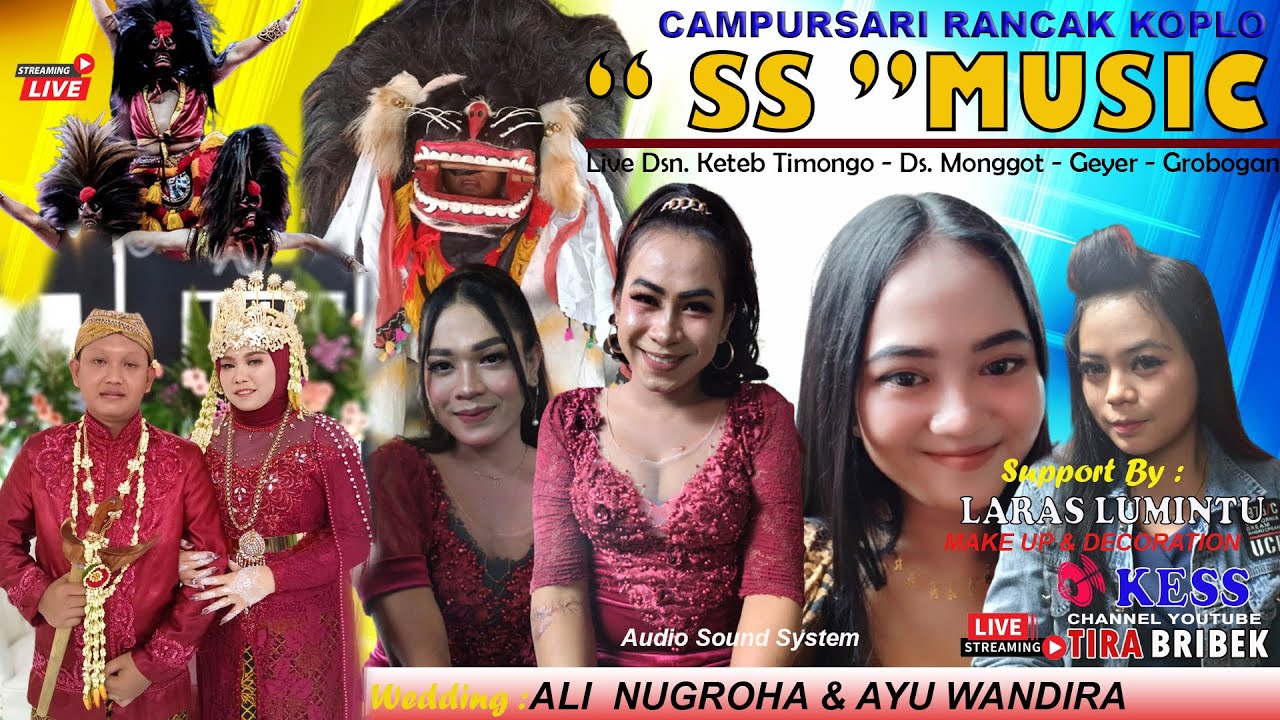 🔴 LIVE STREAMING SS MUSIC DANGDUT // ALI NUGROHO & AYU WANDIRA ...