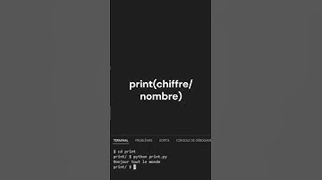 Comment afficher du texte en Python ? (Print) #code #tuto #tutoriel #print #python
