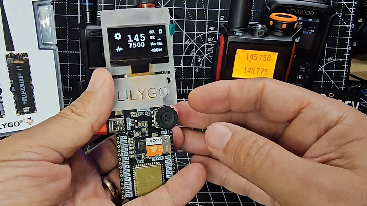 Lilygo T - TWR Plus - Digipeater - Voice Radio , TNC,Bluetooth Wifi