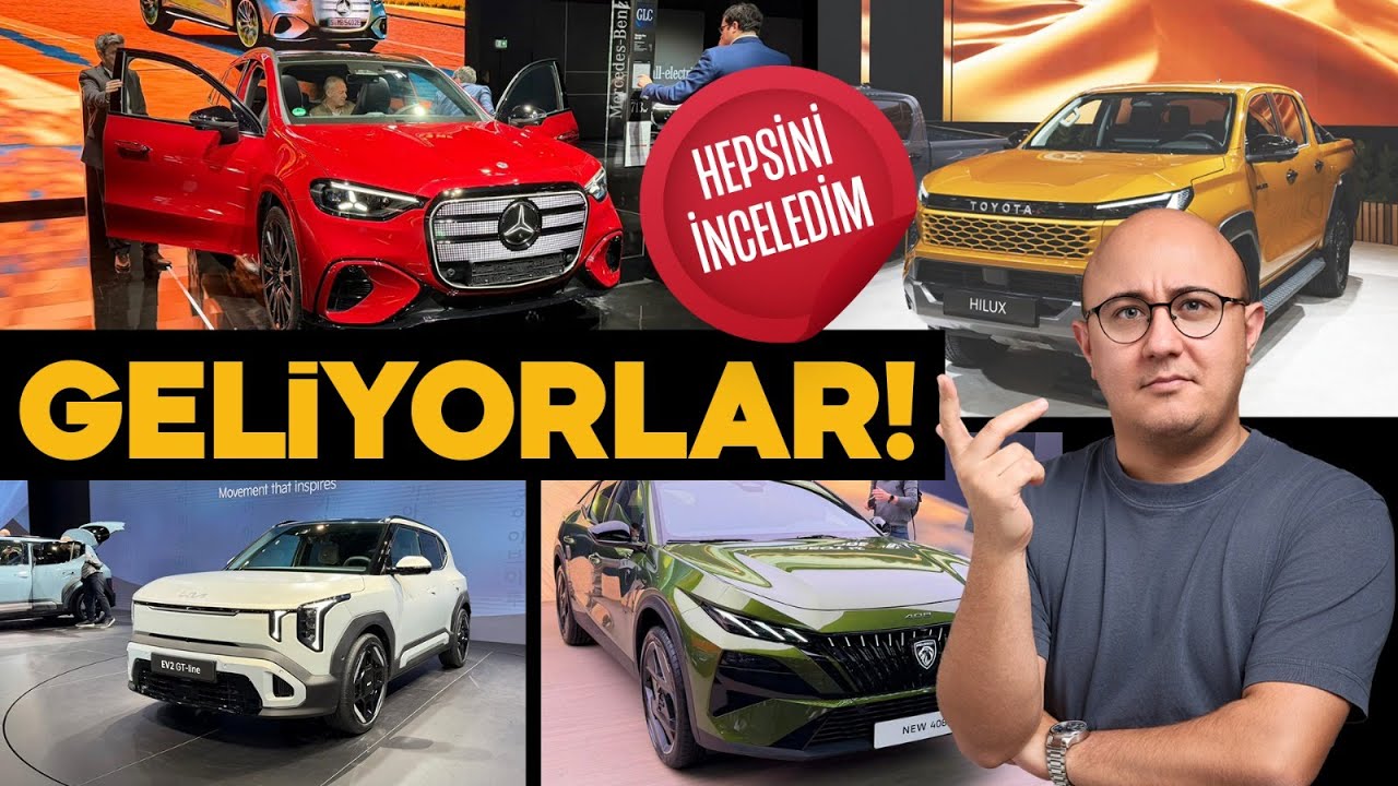 İşte 2026'da Türkiye'ye Gelecek Otomobiller | Brüksel Otomobil Fuarı