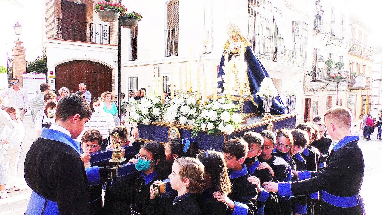 Así ha sido la salida de la Virgen de la Guía Chiquita. Puente-Genil 2022