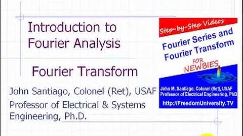 [Fourier Transform Tutorial]  Introduction to Fourier Analysis (Part 1)