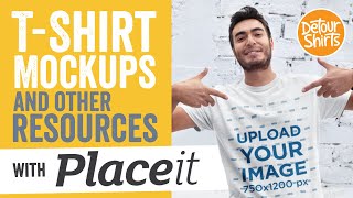 Save Time & Increase Profits using these Amazing TShirt Mockups & other resources with PlaceIt