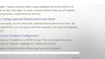 Defining Index Templates on ElasticSearch with .NET Client