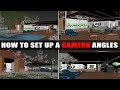 How to set up a  exterior camera angles in 3ds max corona renders