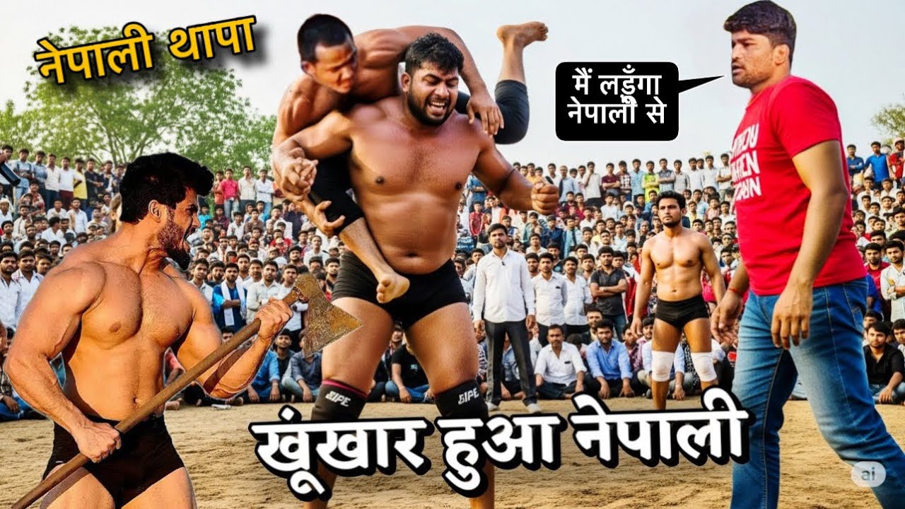 नेपाली बना ख़ूँख़ार भेड़िया जावेद को भी पेल दिया | New Kusti Dangal Javed Gani 2025