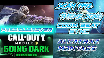 SCAM 1992 THEME SONG CODM SYNC ALCATRAZ MONTAGE || CALL OF DUTY BR GAMEPLAY || PRECIOUS ROVER