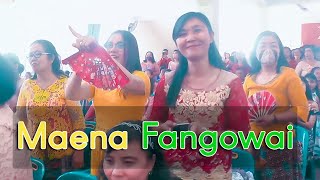 Maena Fangowai pada pesta adat nias || Ma'owai sa ami ba doi maena