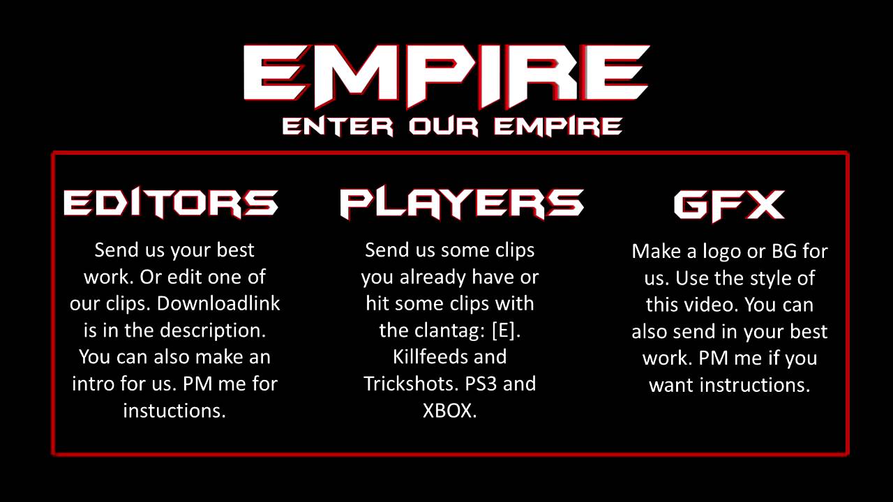 Empire Recruitment Challenge! [OPEN]
