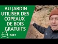 264au jardin comment utiliser des copeaux de bois gratuits 