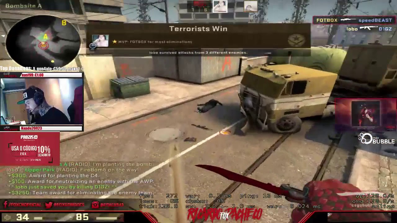 Officialfoxcn - AIII LOBO! - Twitch Highlights [28/12/2017]