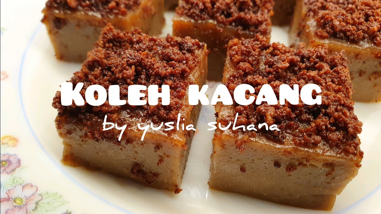 Resepi Kuih Koleh Kacang | Cara Buat Tahi Minyak Guna ...