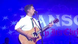 Hanson Silent night medley NYC 11.28.2017