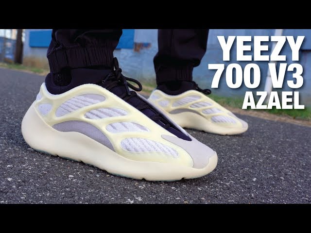 Adidas YEEZY 700 V3 AZAEL REVIEW & On Feet - YouTube