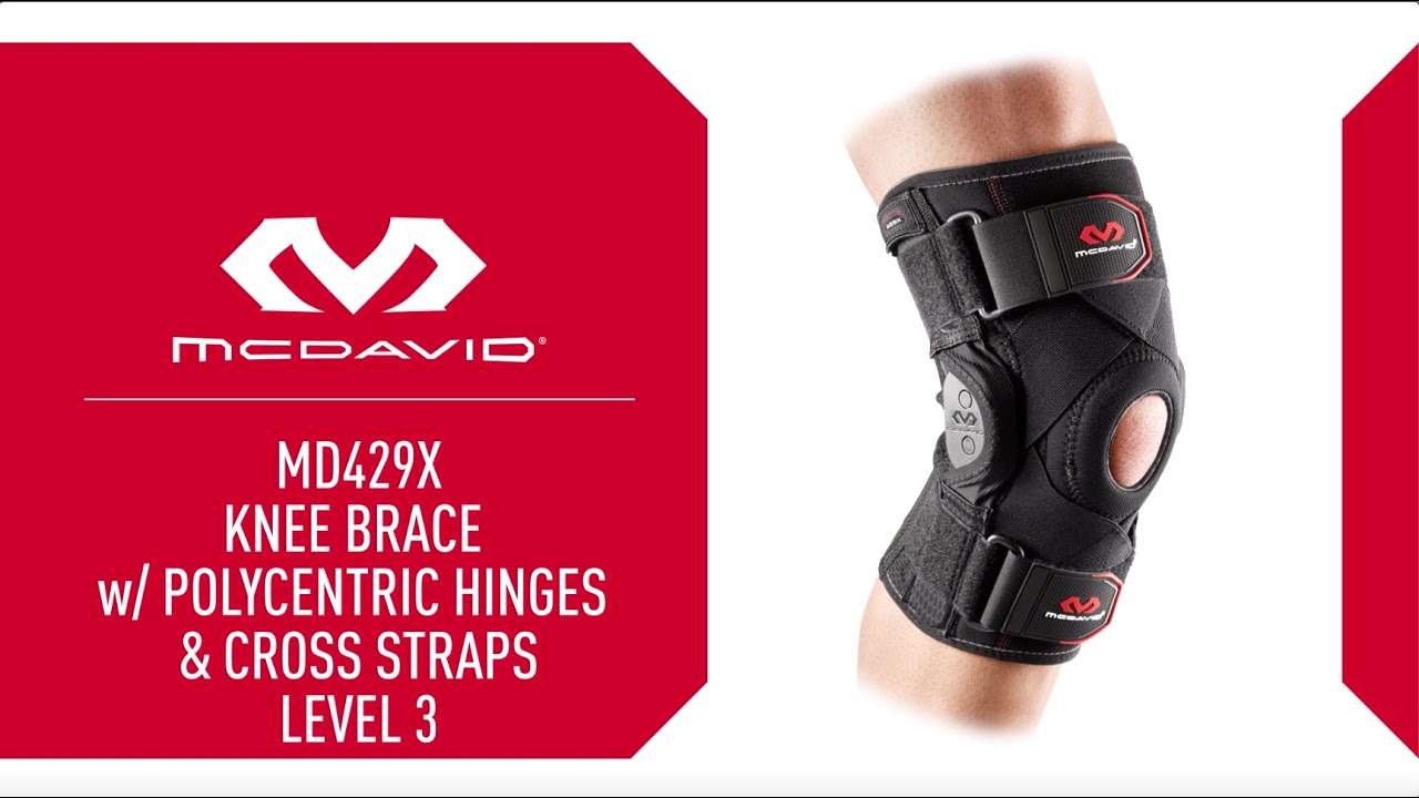 Shop McDavid VOW™ Knee Support Wrap With Hinges And Straps - Outlet [4205]