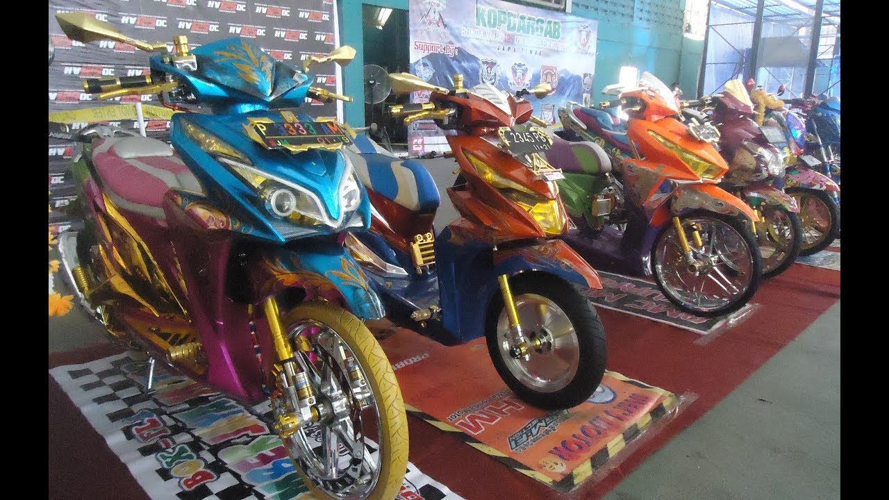 Keren Parah Kontes Motor Matic Full Modif Babylook Daily