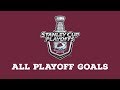 Colorado Avalanche | Every Goal from 2019 Playoffs