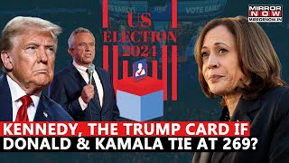 Deadlock In US Polls? What If Firebrand Kamala & Fierce Trump Tie At 269 Votes? Contingent Election?